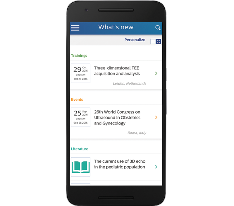 whats new phone application