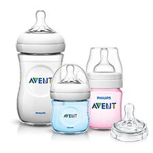 مجموعة رضّاعات Natural للأطفال من Philips Avent