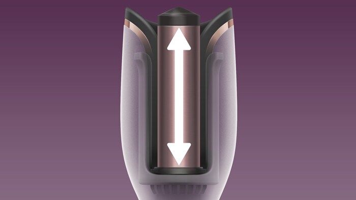 Curling barrel