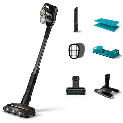 Philips cordless vacuum Series 8000 Aqua Plus with Vacuum & Wipe